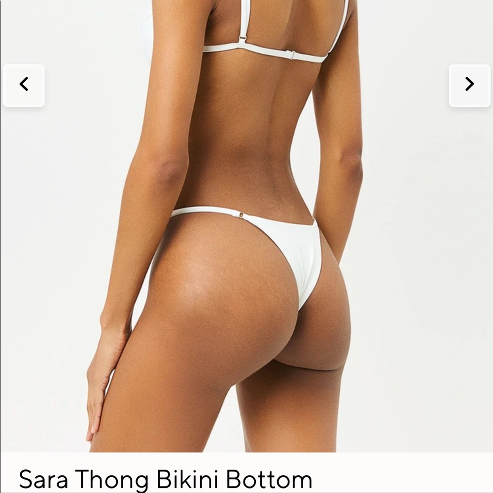 Sara Thong Bikini Bottom